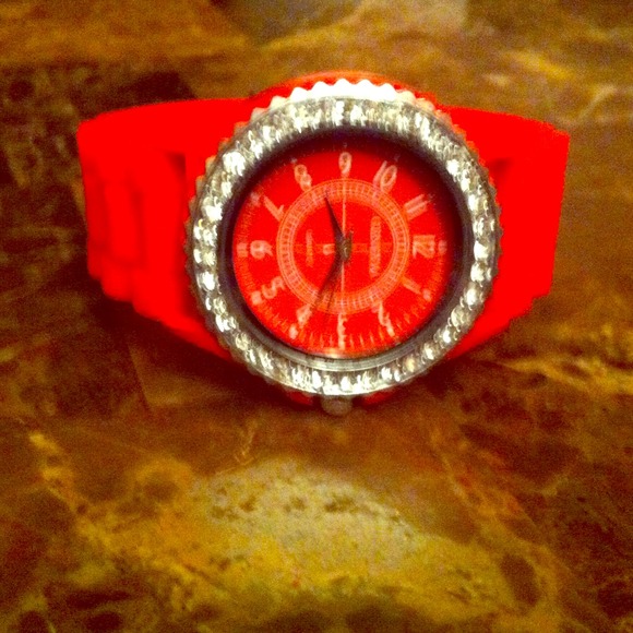 Orange watch