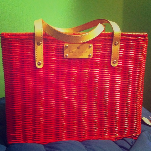 Kate spade - square wooden bag