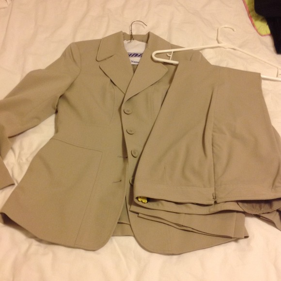 Two suits!  The Limited Suit. Beige and black. - Picture 1 of 1