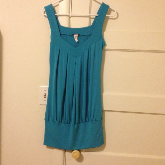 Aqua blue dress size M