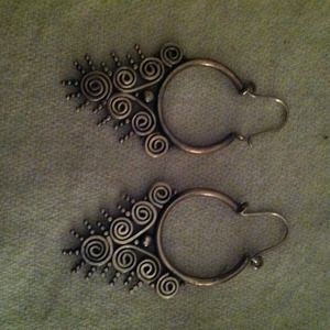 Sterling silver earrings