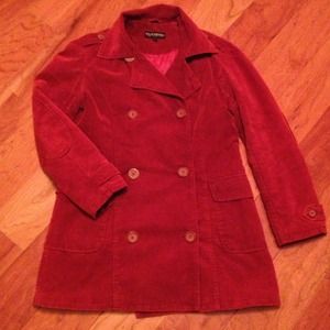 Beautiful rust velvet Steve Madden winter coat