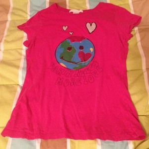 Pink "Earth Needs More Love" Shirt