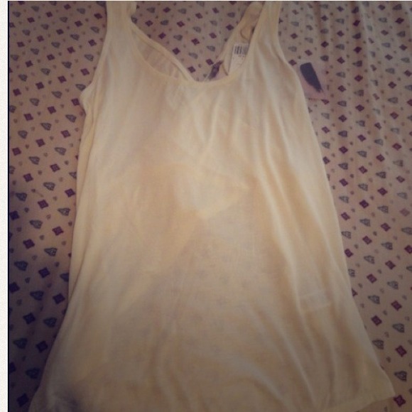 Sheer cotton top