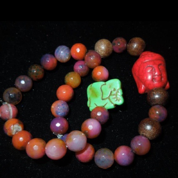 Handmade stretch bracelets