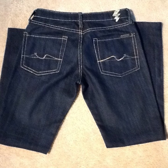 7 For All Mankind Dar Denim Jeans