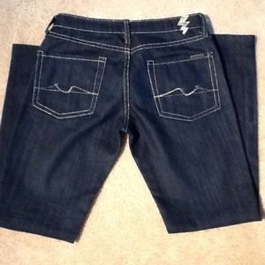 7 For All Mankind Dar Denim Jeans
