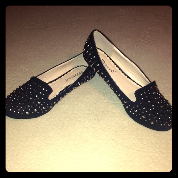 Edgy Dollhouse Studded Flats!