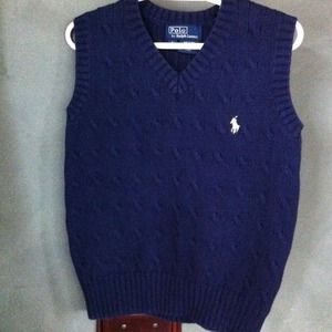 Polo sweater vest
