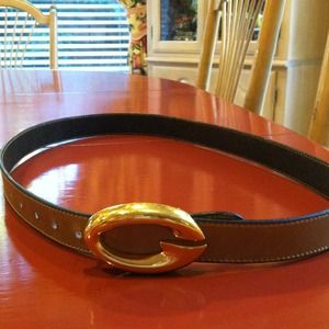 Authentic Gucci reversible belt