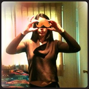 Frenchi Cowled Chocolate Sweater