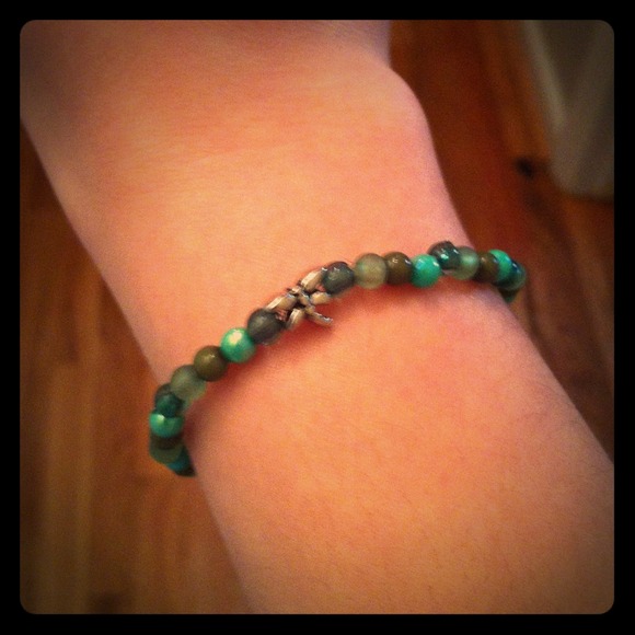 Green Dragonfly Bracelet - Picture 1 of 1