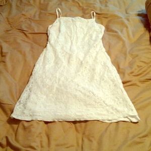 ❌Sold❌White lace dress