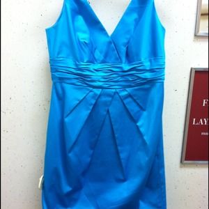 Turquoise Sleeveless Party Dress (worn once)