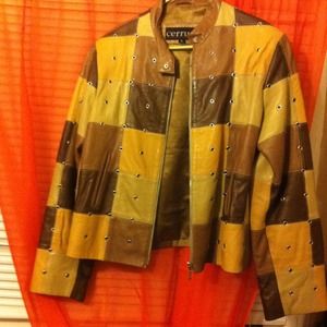 Multi Leather Jacket