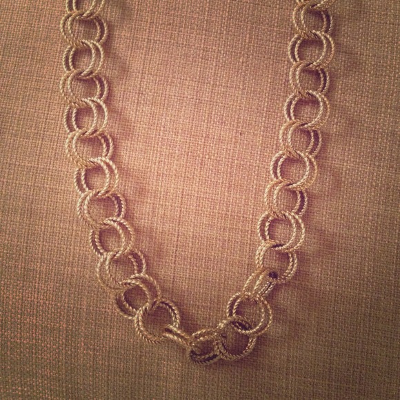 Betsey Johnson Chain Circle Necklace