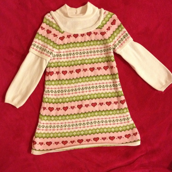 Childs Gymboree size 4 winter dress/ long shirt