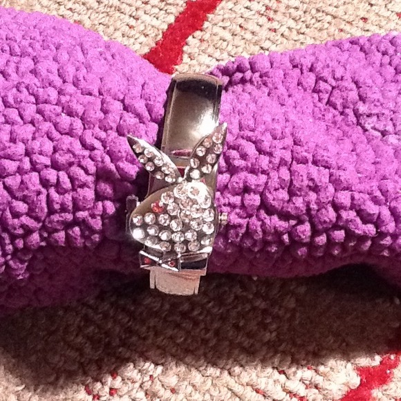 *RESERVED FOR QUEEN86* Playboy bunny crystal watch