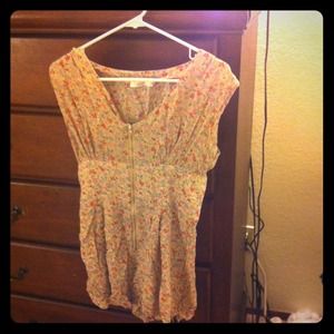 Floral romper!