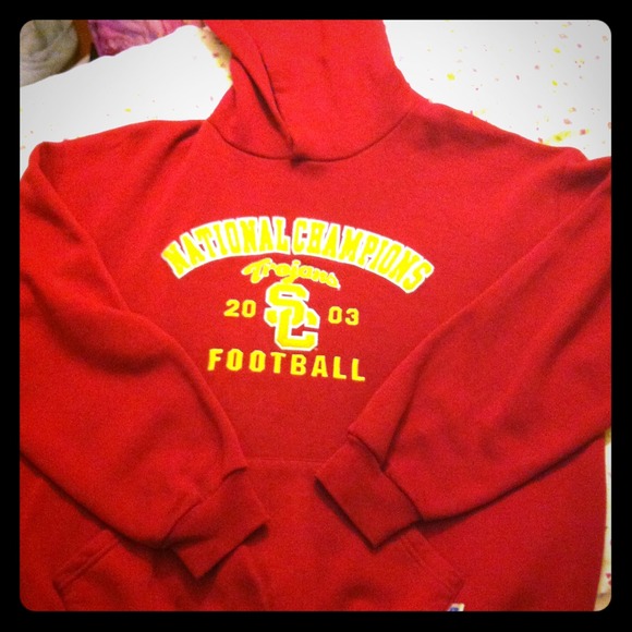 💢SOLD💢 Trojan national champions sweatshirt