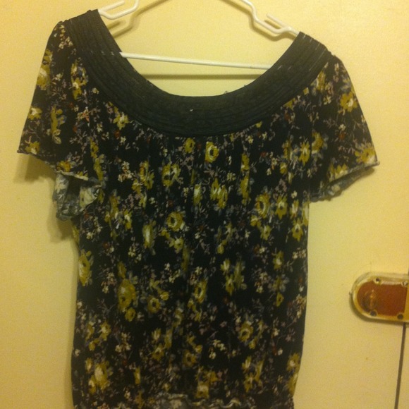 Plus Size Floral Top 3X