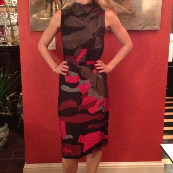 Marc Jacobs Silky Geometric Dress-Size 2