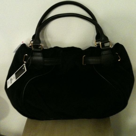 JUICY COUTURE authentic black soft handbag - Picture 3 of 3