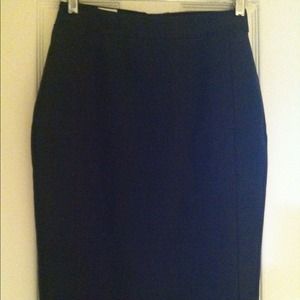 Armani classic pencil skirt size 2. Grey tweed.
