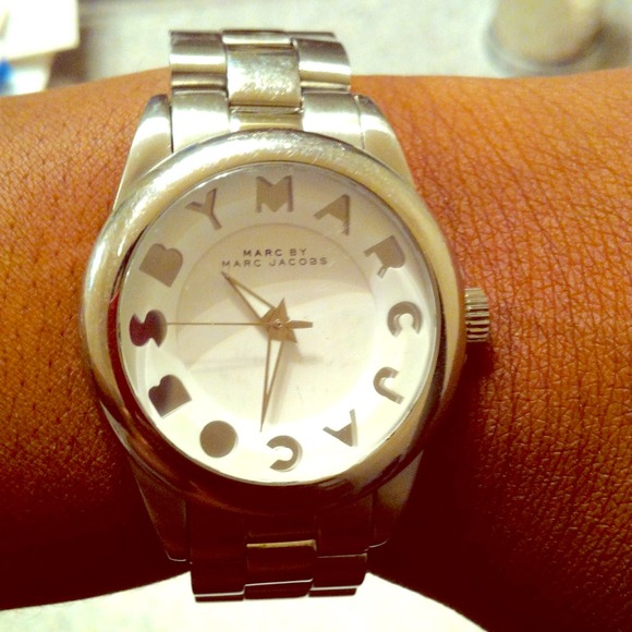 🔴SOLD🔴 Marc by Marc Jacobs silver watch!