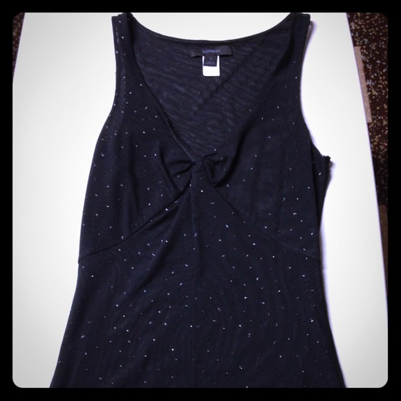 Express Sparkle V-neck tank / small - Picture 1 of 1