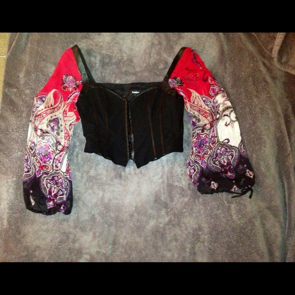Bebe bustier top