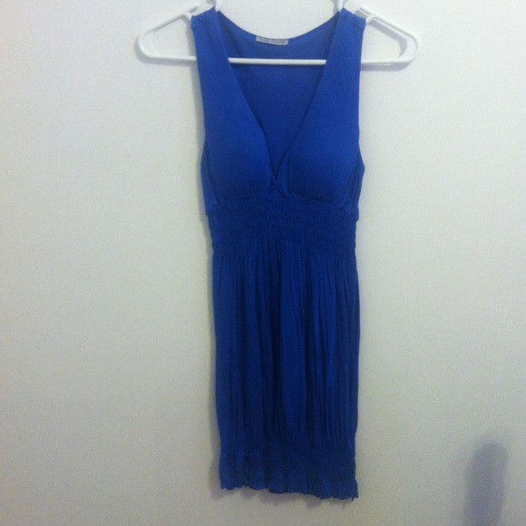 Blue dress