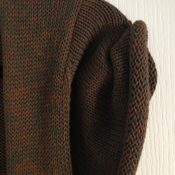 Like new! Nordstroms Brown/green vest - Picture 3 of 3