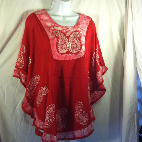 Fushia/hot pink clamshell top, fits medium to 3x