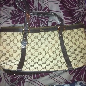 Gucci handbag- brown