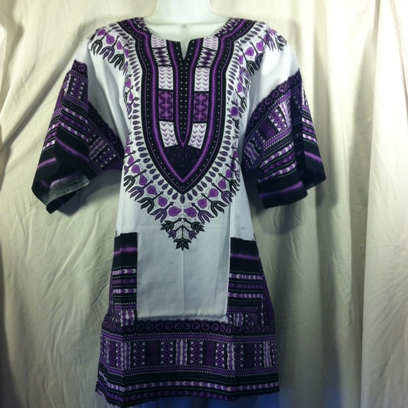 Super cool hippie/African style Dashiki shirt