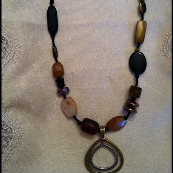 SOLD•Silpada multi gem necklace - Picture 2 of 2