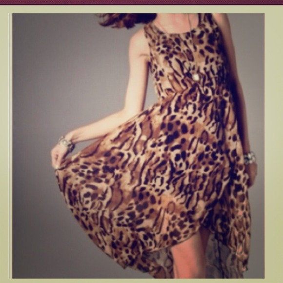 ❌RESERVED❌Leopard dress