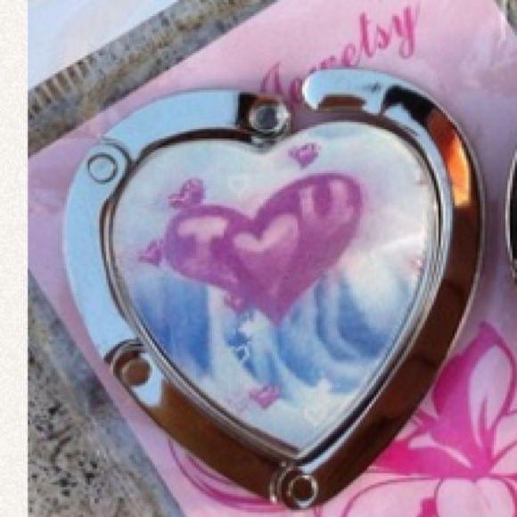 2 Purse hanger (handbag hook)