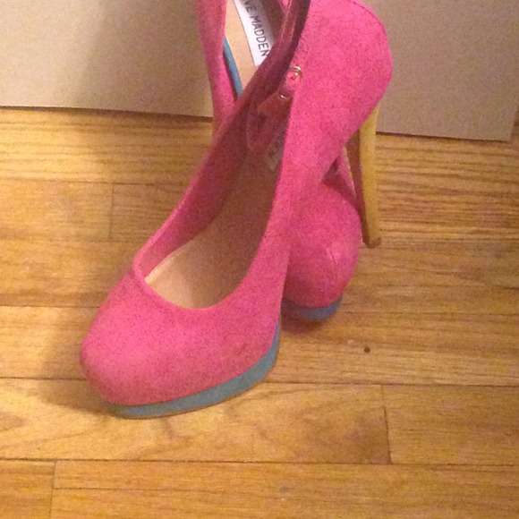 👠SOLD👠Steve Madden Opticall Multi Suede Shoes - Picture 3 of 4