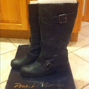 Pour La Victoire Shoes - Pour La Victoire Leather Boots Pour La Victoire Shoes - Pour La Victoire Leather Boots
