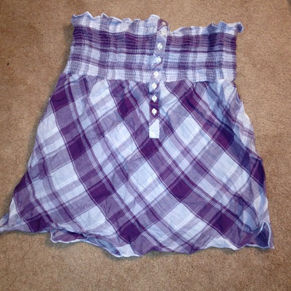 Purple Tube Top Sz S