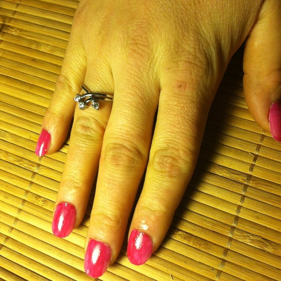 NEW starburst ring with cz diamonds