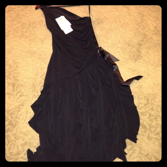 Brand New Jessica McClintock black cocktail dress