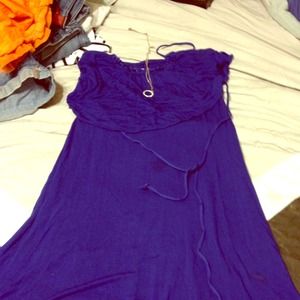 Nice blue tube dress