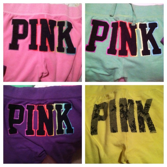 SOLD! Bundle of Four VS Pink sweats