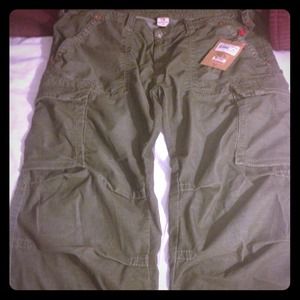 Boyfriend true religion cargo pants