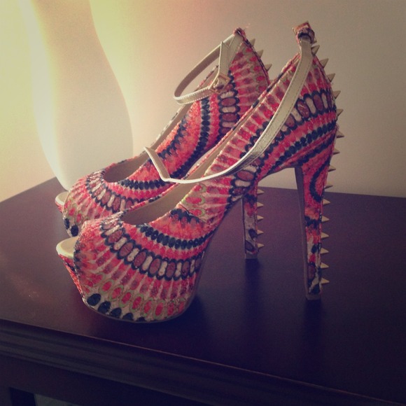 Reduced!!Bakers Wild Pair Platform Heels