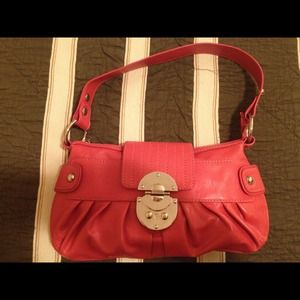 Salmon/peach Aldo purse