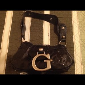Small black Guess purse